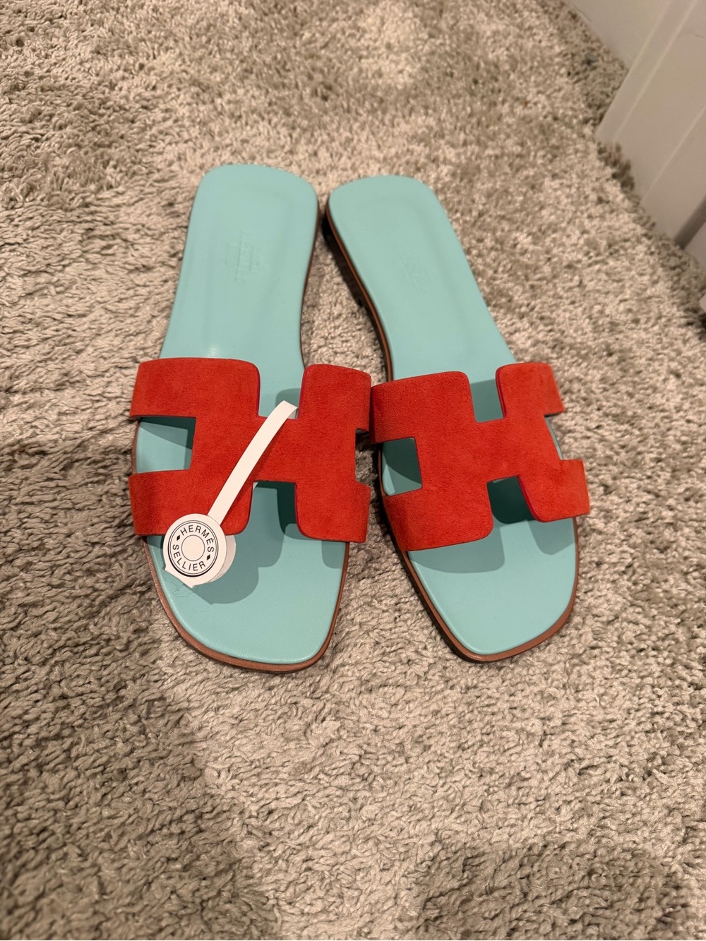 Women’s H Suede Slides